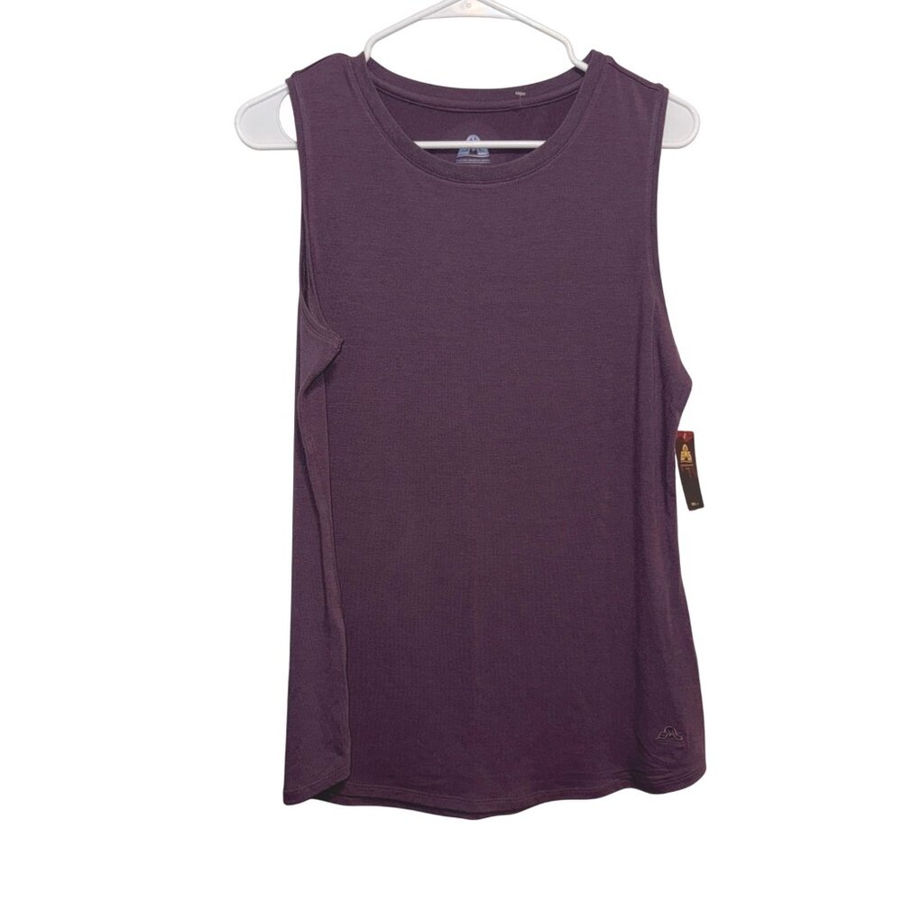 Eastern Mountain Sports Womens Highland Muscle Tank Medium Vintage Violet